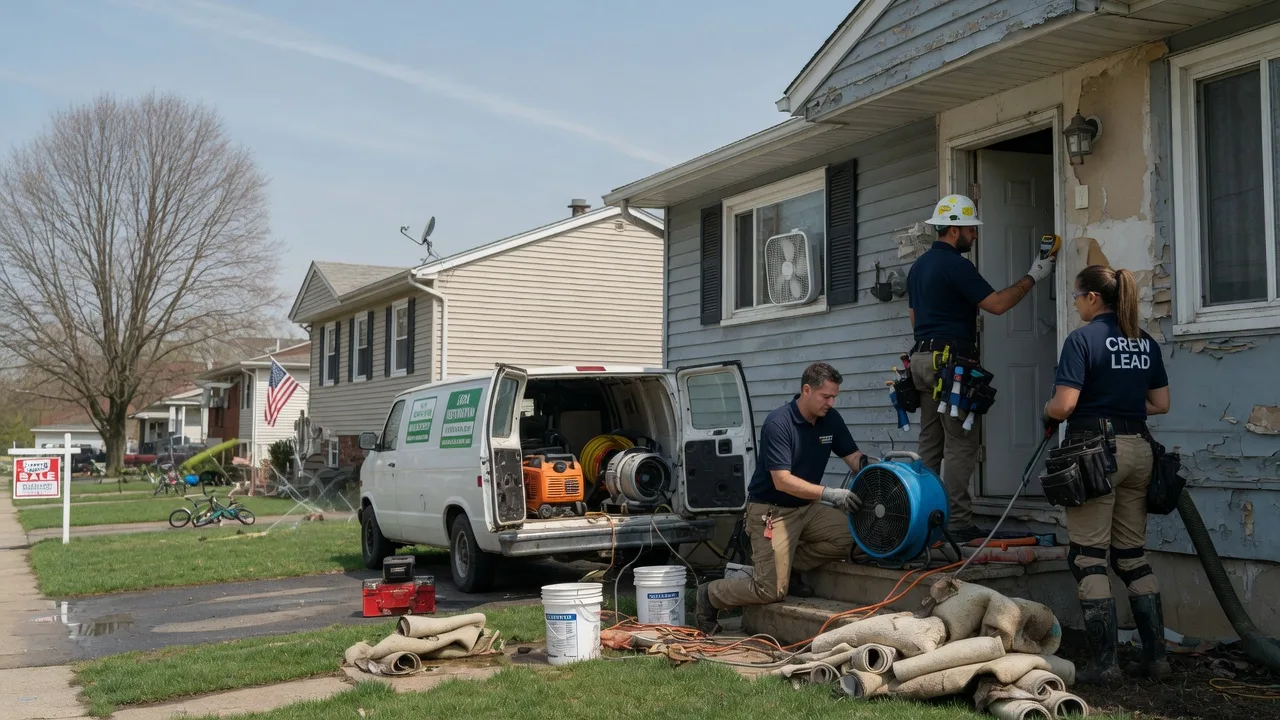 Flood Cleanup in Holden, WV near me