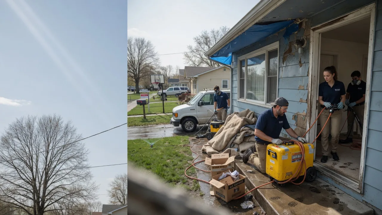 Basement Flood Cleanup in Holden, WV near me